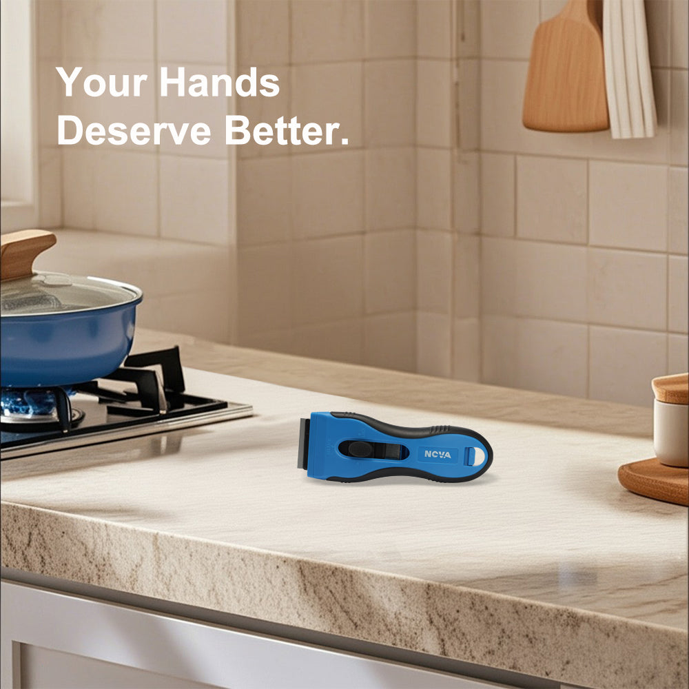 Auto-load Razor Blade Scraper with extra 16 pcs blades