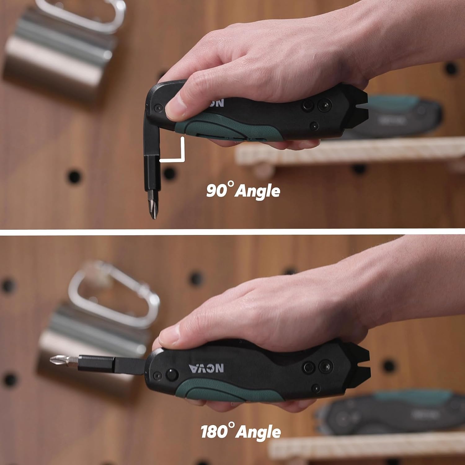 5-In-1 Multi-tool Folding Knife with extra 5pcs blades