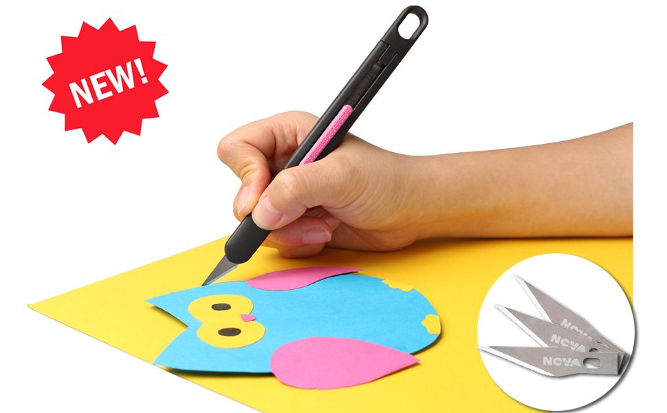 Craft Knife Pink Nova Safety Tools