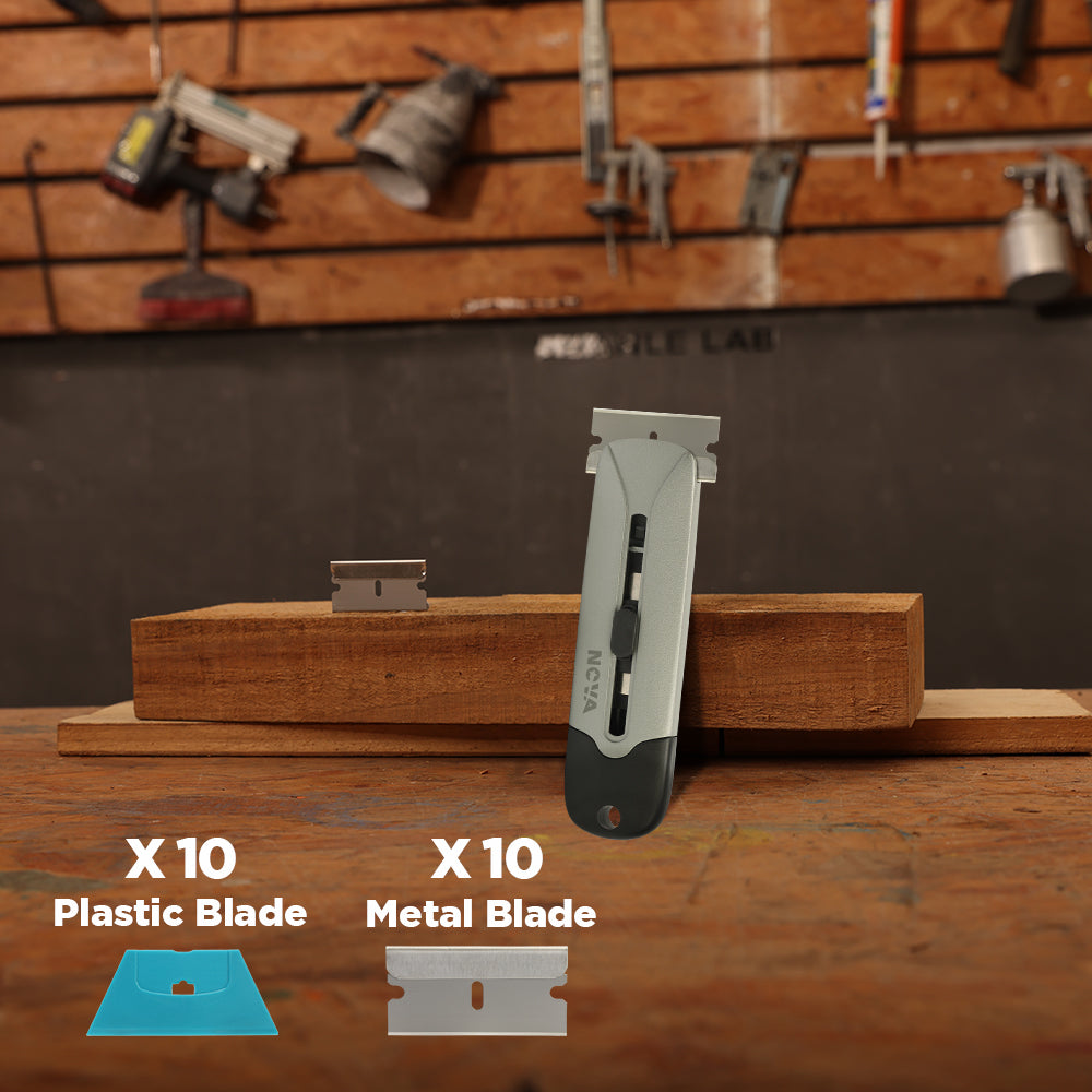 2-in-1 Scraper & Utility Knife