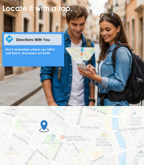 Passport Holder （ Works With Apple Find my）