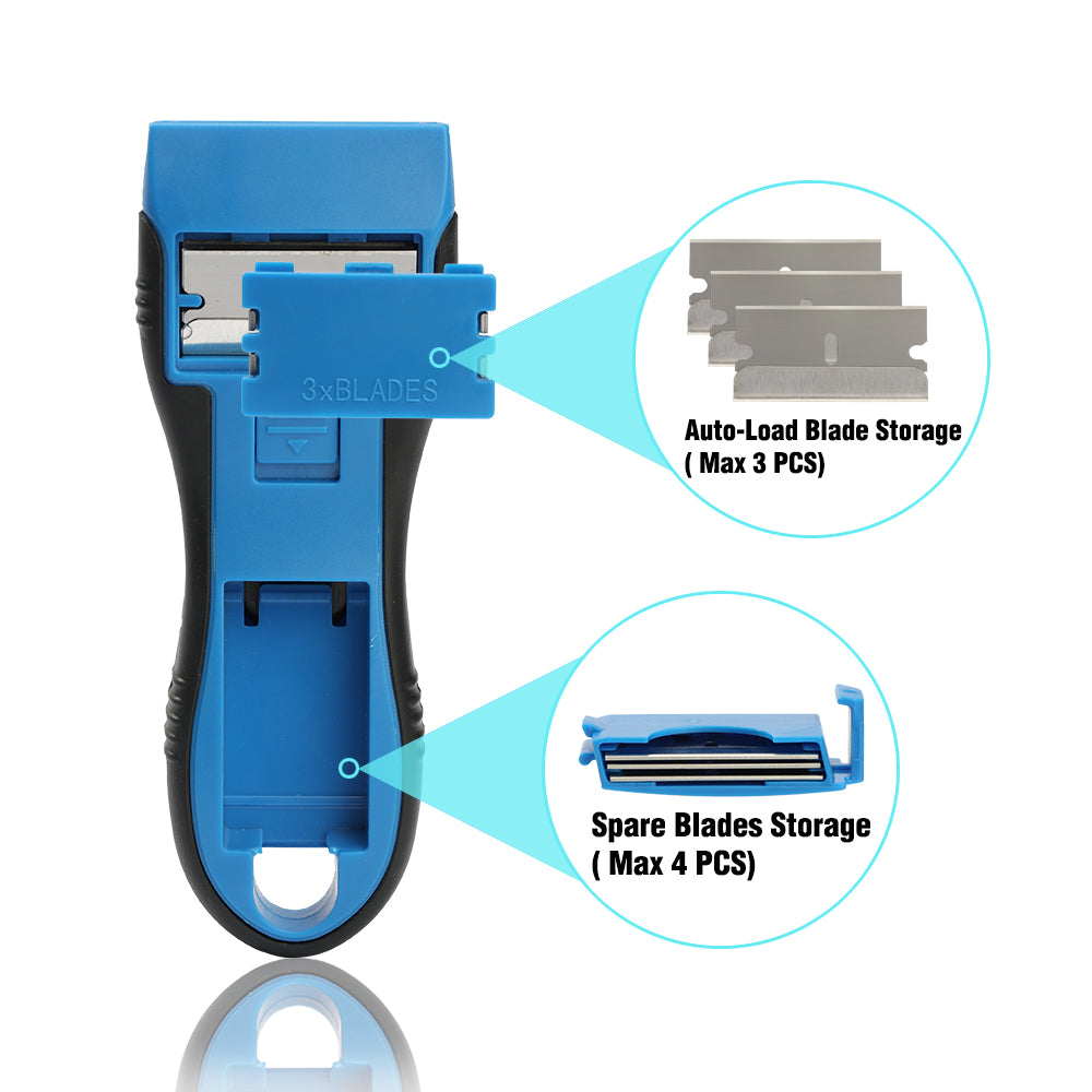Auto-load Razor Blade Scraper with extra 16 pcs blades